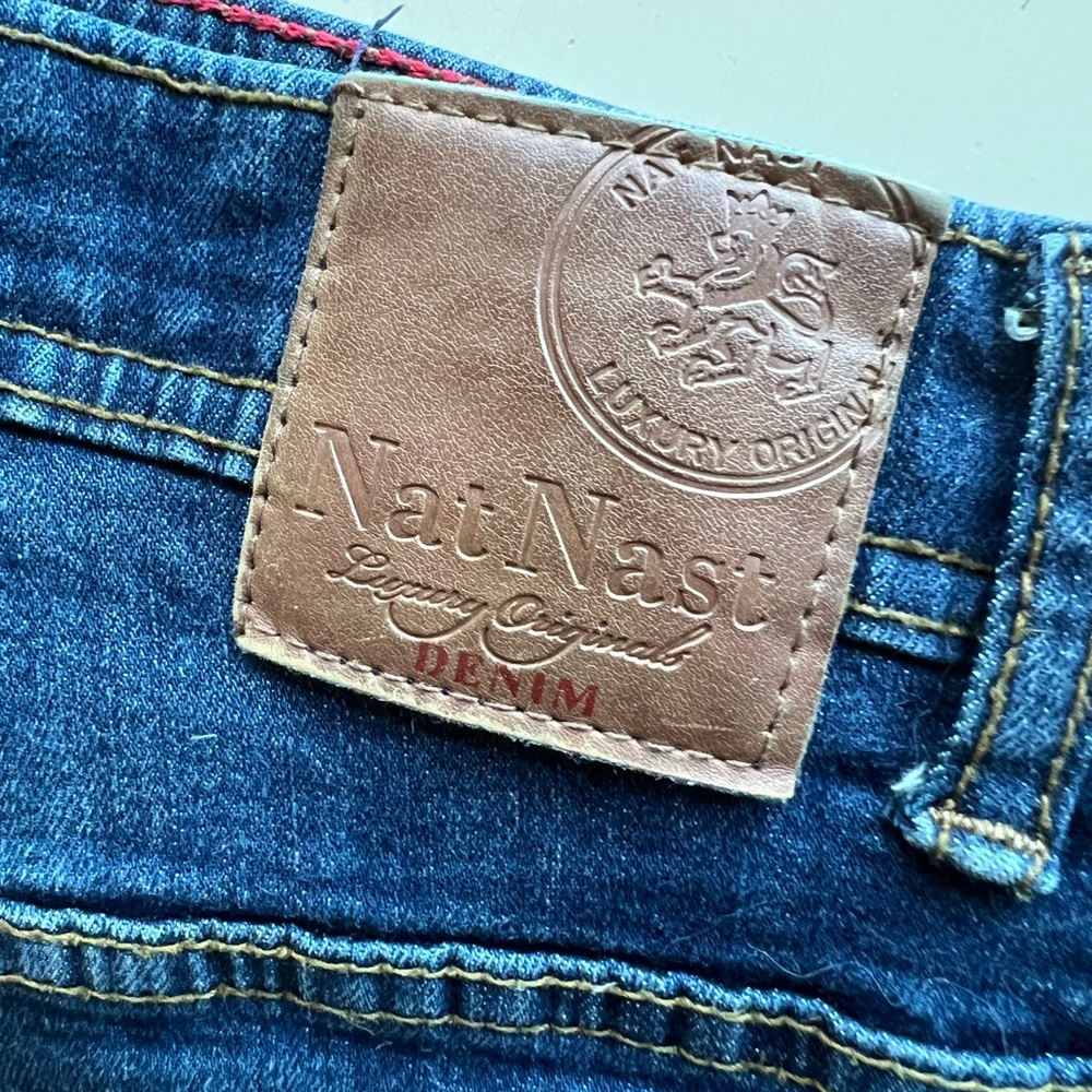 Nat Nast Men's Blue Jeans Size 38 x 32 - Picture 2 of 7